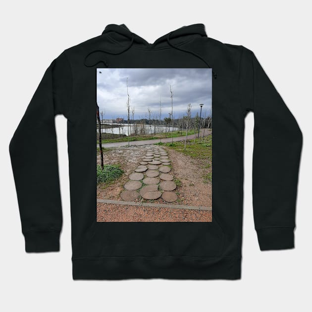 Park path Hoodie by Stephfuccio.com